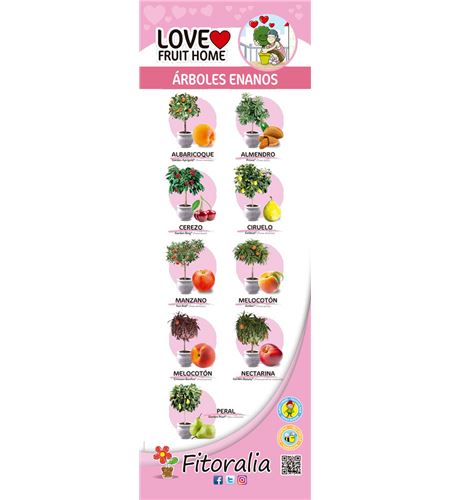 Cartel Colección Love Fruit Home Enanos. Gratis implantación 36 frutales. - 23550025 (1)
